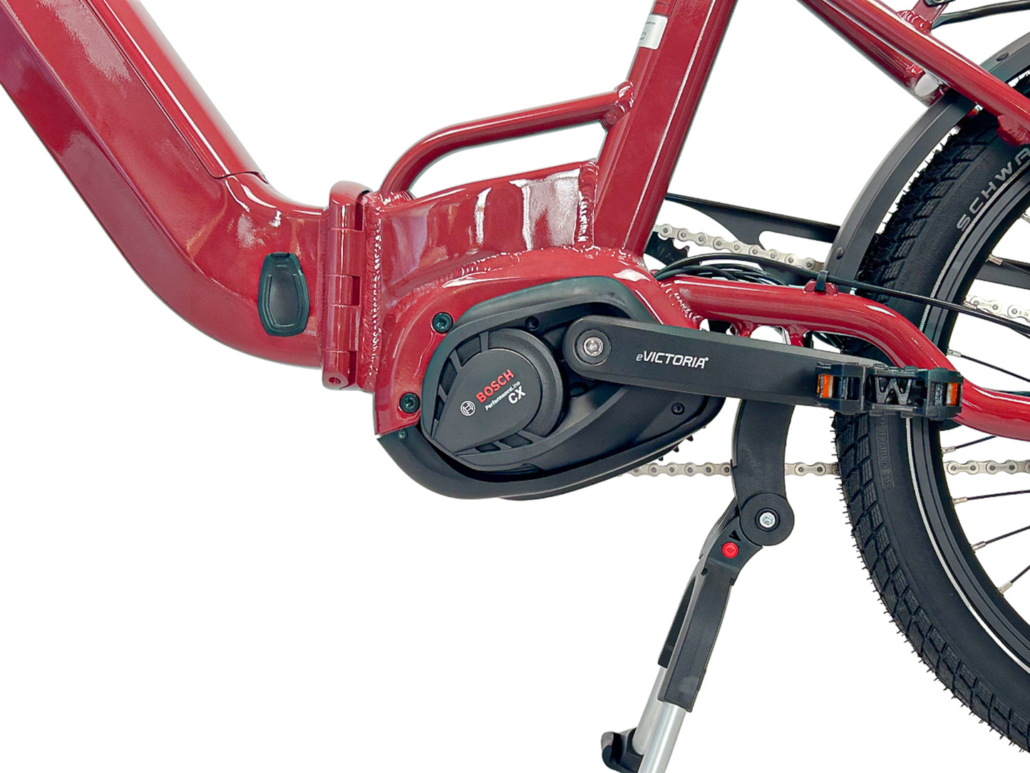 MOBILEMASTER JUNG E5R PT CX, Performance Line CX, Riemen, SHIMANO 5-Gang Nabenschaltung mit Freilauf - E-Bike Klapprad mit BOSCH Mittelmotor