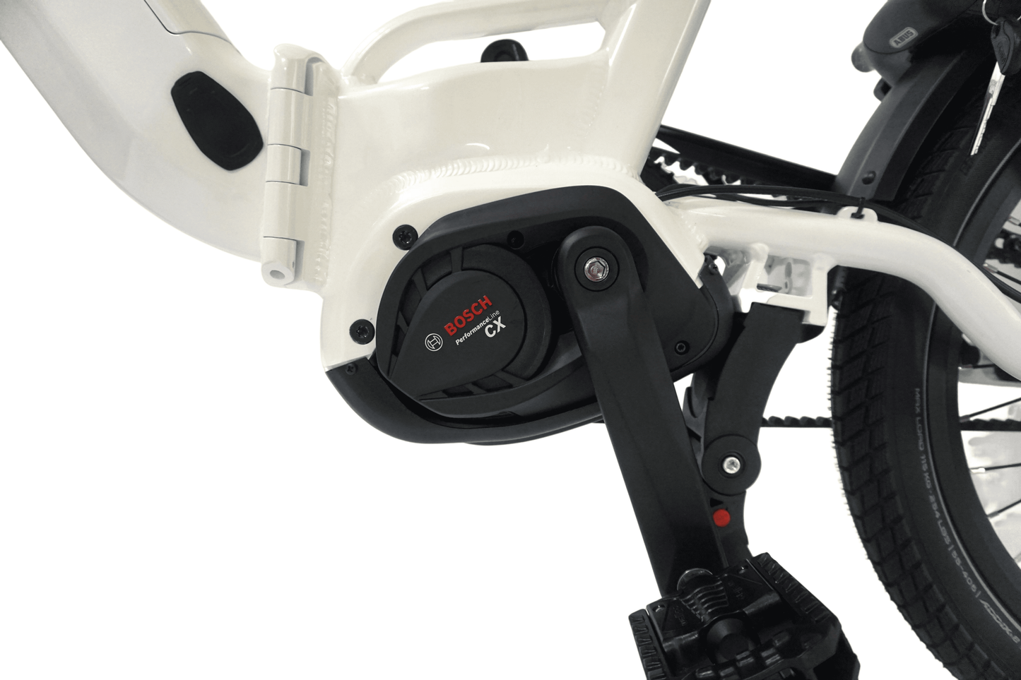 MOBILEMASTER JUNG E5R PT CX, Performance Line CX, Riemen, SHIMANO 5-Gang Nabenschaltung mit Freilauf - E-Bike Klapprad mit BOSCH Mittelmotor
