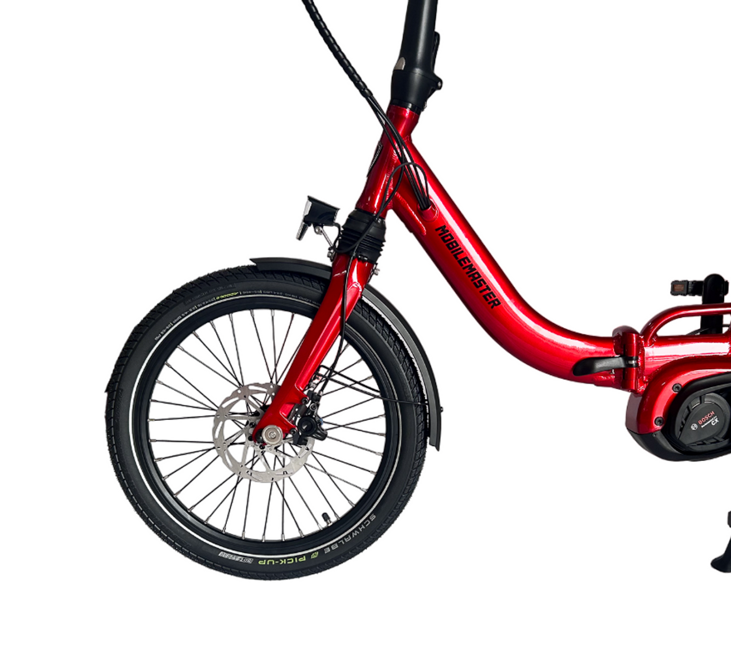 MOBILEMASTER E5K PP CX, Bosch Performance Line CX (85Nm), SHIMANO Nexus 5-Gang, Kettenantrieb, Freilauf - E Bike Faltrad mit BOSCH Mittelmotor