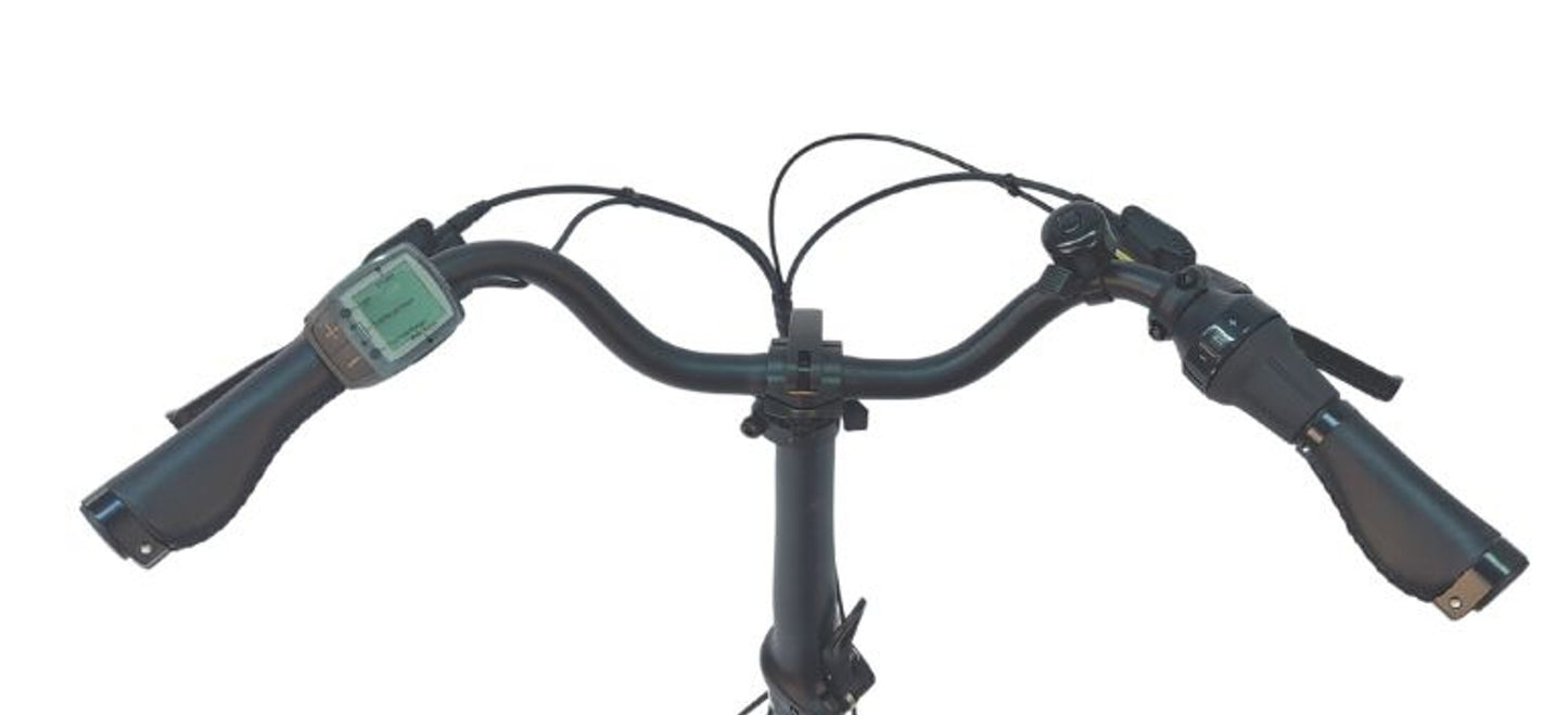 MOBILEMASTER N380K/R PP MANUELL STUFENLOS, Performance Line (65Nm), ENVIOLO 380 % Nabenschaltung mit Freilauf - E Bike Klapprad mit BOSCH Mittelmotor