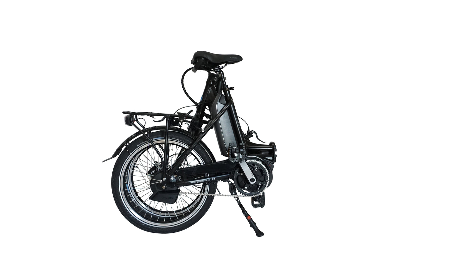 MOBILEMASTER N380K/R PP VOLLAUTOMATIK Performance Line, ENVIOLO 380 % Nabenschaltung mit Freilauf - E Bike Klapprad mit BOSCH Mittelmotor