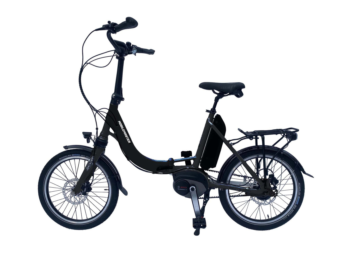 MOBILEMASTER P8K F/RT, Bosch Performance Line (65Nm), Kette, SHIMANO 8-Gang Nabenschaltung mit/ohne Rücktritt - E Bike Klapprad mit BOSCH Mittelmotor