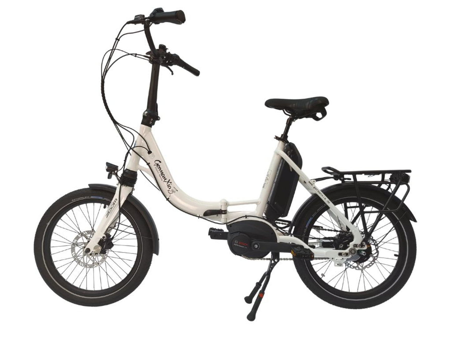 MOBILEMASTER P8K F/RT, Bosch Performance Line (65Nm), Kette, SHIMANO 8-Gang Nabenschaltung mit/ohne Rücktritt - E Bike Klapprad mit BOSCH Mittelmotor
