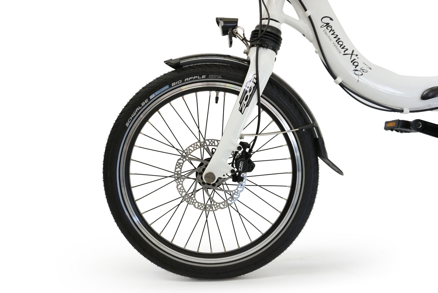 MOBILEMASTER P8K F/RT, Bosch Performance Line (65Nm), Kette, SHIMANO 8-Gang Nabenschaltung mit/ohne Rücktritt - E Bike Klapprad mit BOSCH Mittelmotor