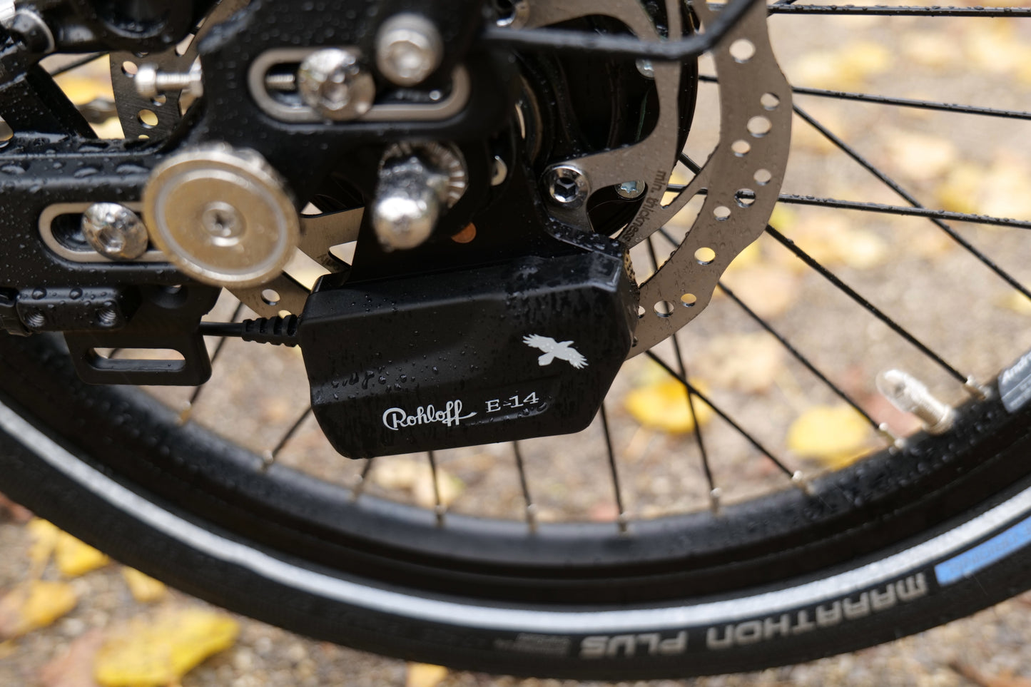 MOBILEMASTER Rohloff E-14R PT CX, Performance Line CX, Riemen, ROHLOFF 14-Gang Nabenschaltung mit Freilauf - E Bike Klapprad mit BOSCH Mittelmotor