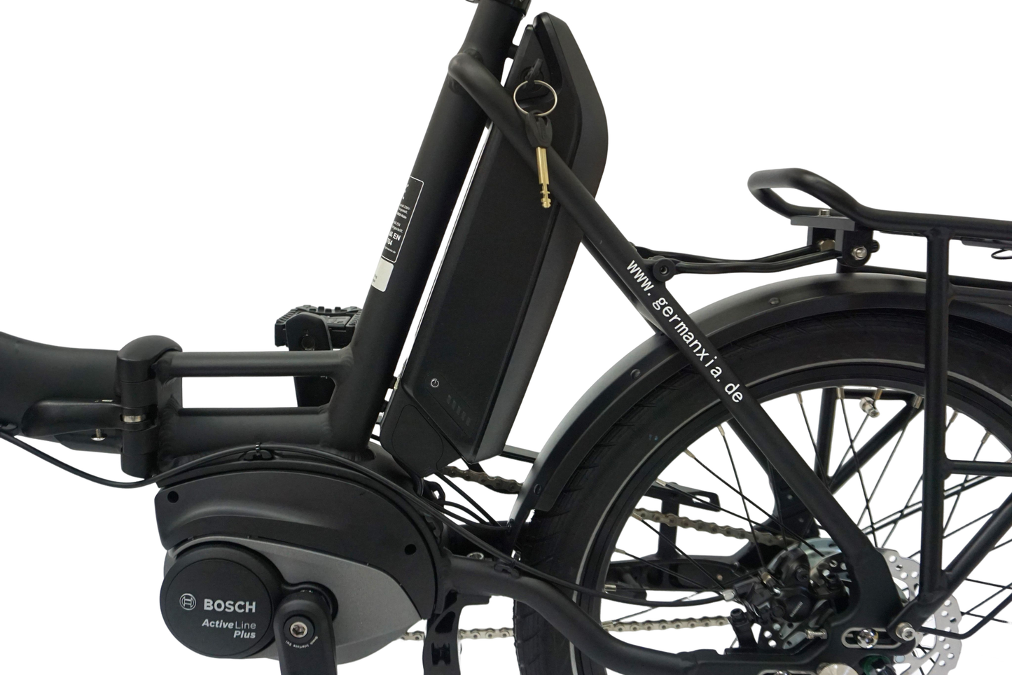 MOBILEMASTER A8K F/RT, Active Line Plus, Kette, SHIMANO 8-Gang Nabenschaltung mit/ohne Rücktritt - E Bike Klapprad mit BOSCH Mittelmotor