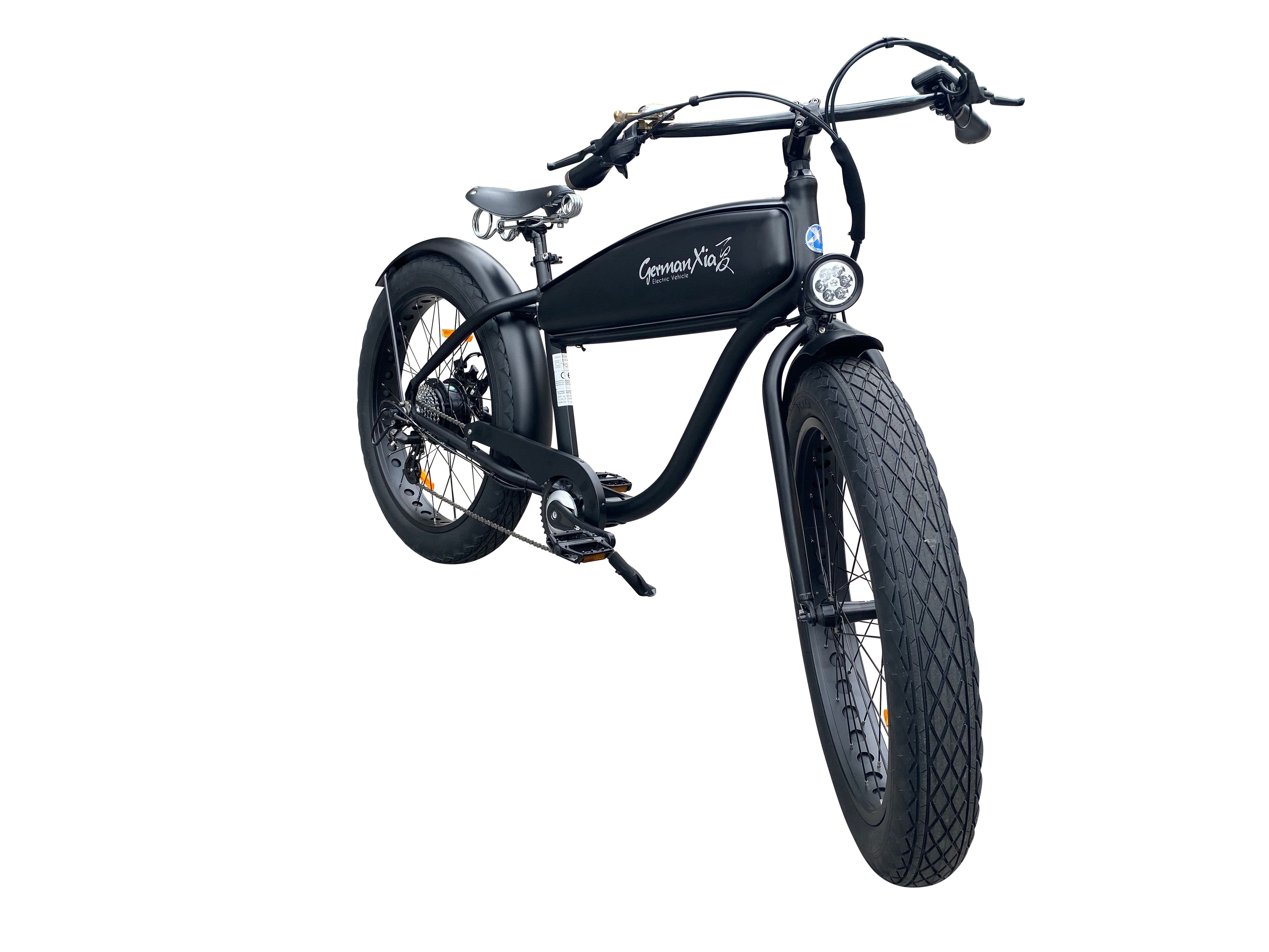 GermanXia Black Sinner E-Fatbike Chopper 26