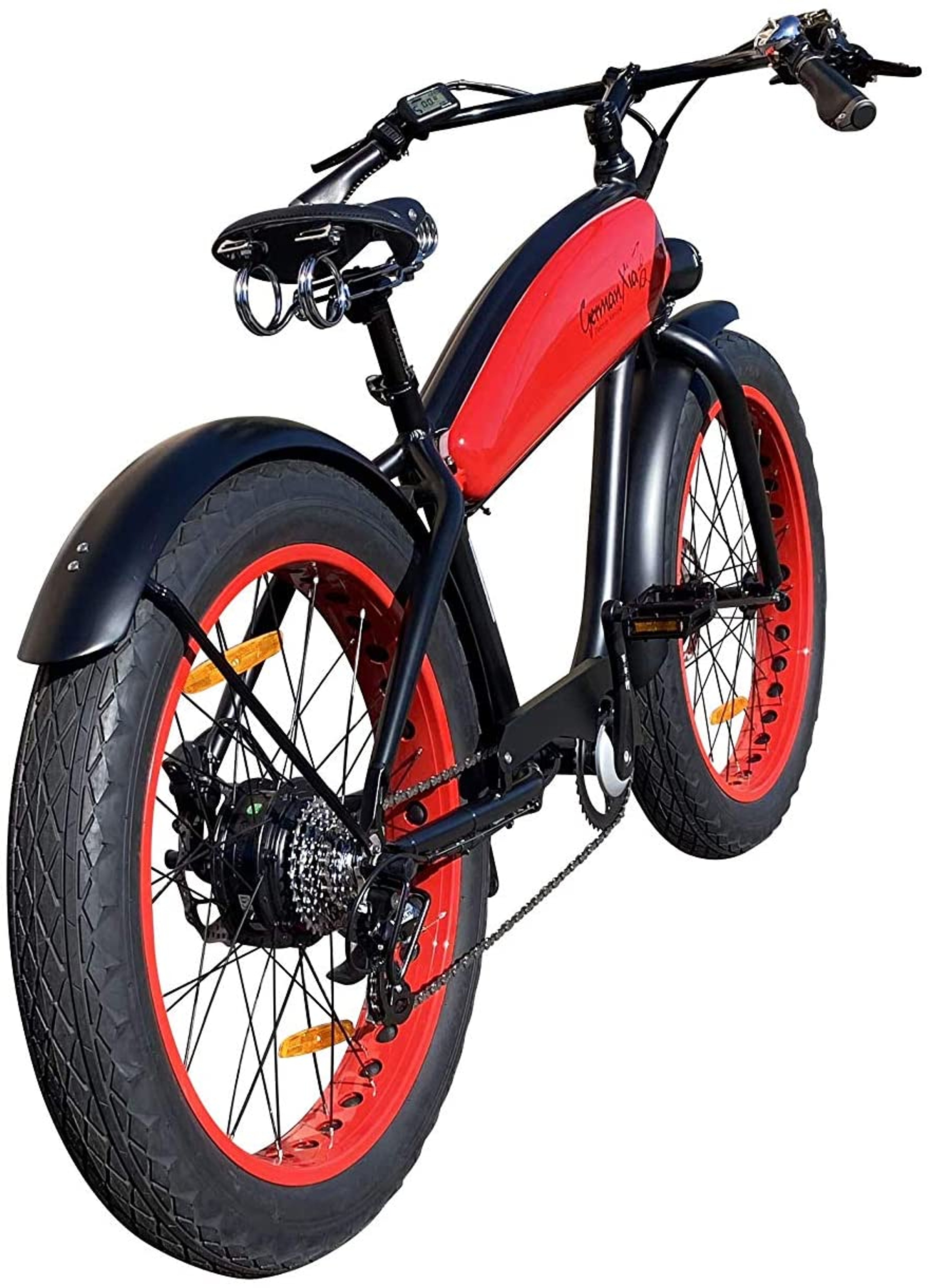 GermanXia Black Sinner E-Fatbike Chopper 26