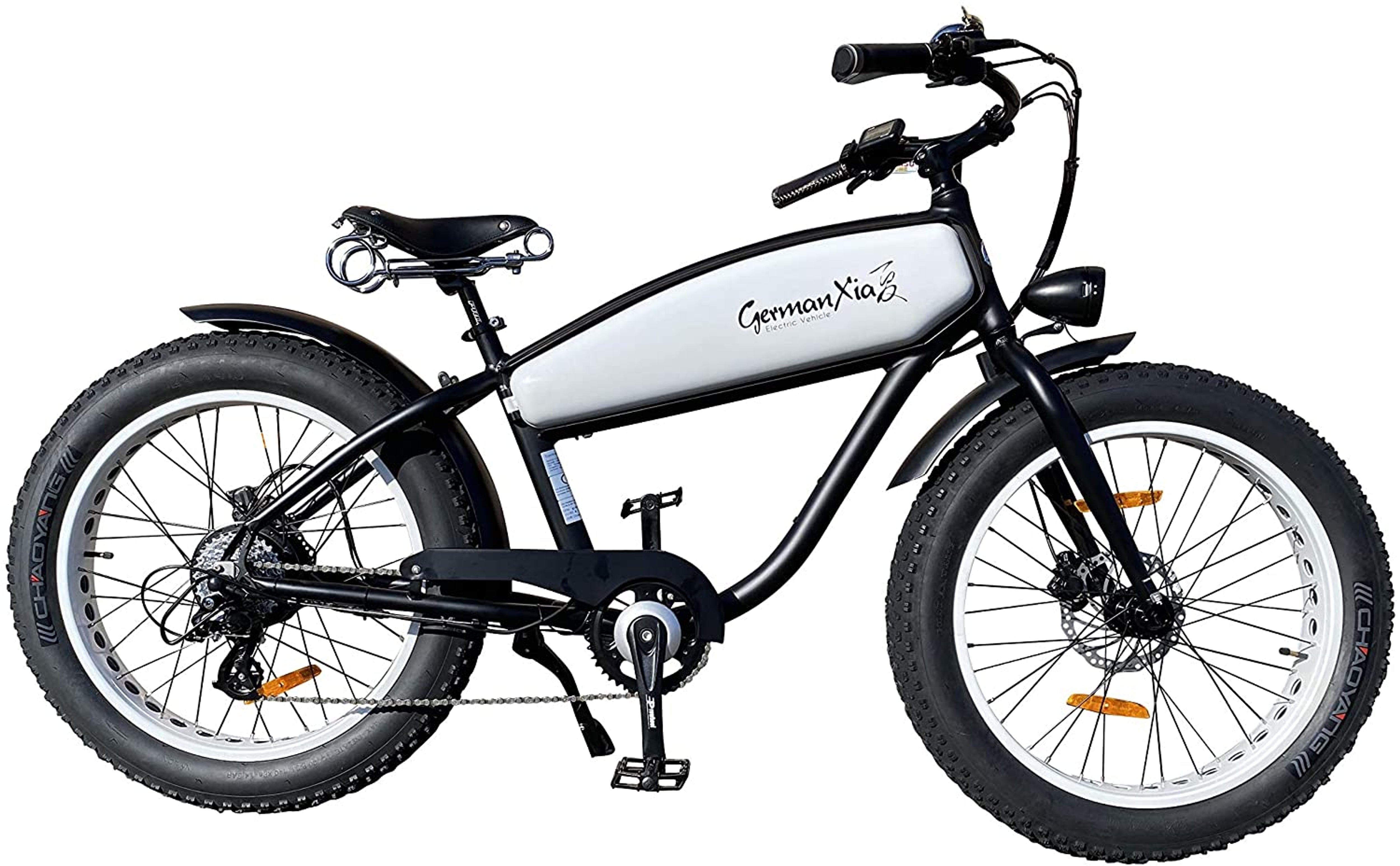 GermanXia Black Sinner E-Fatbike Chopper 26