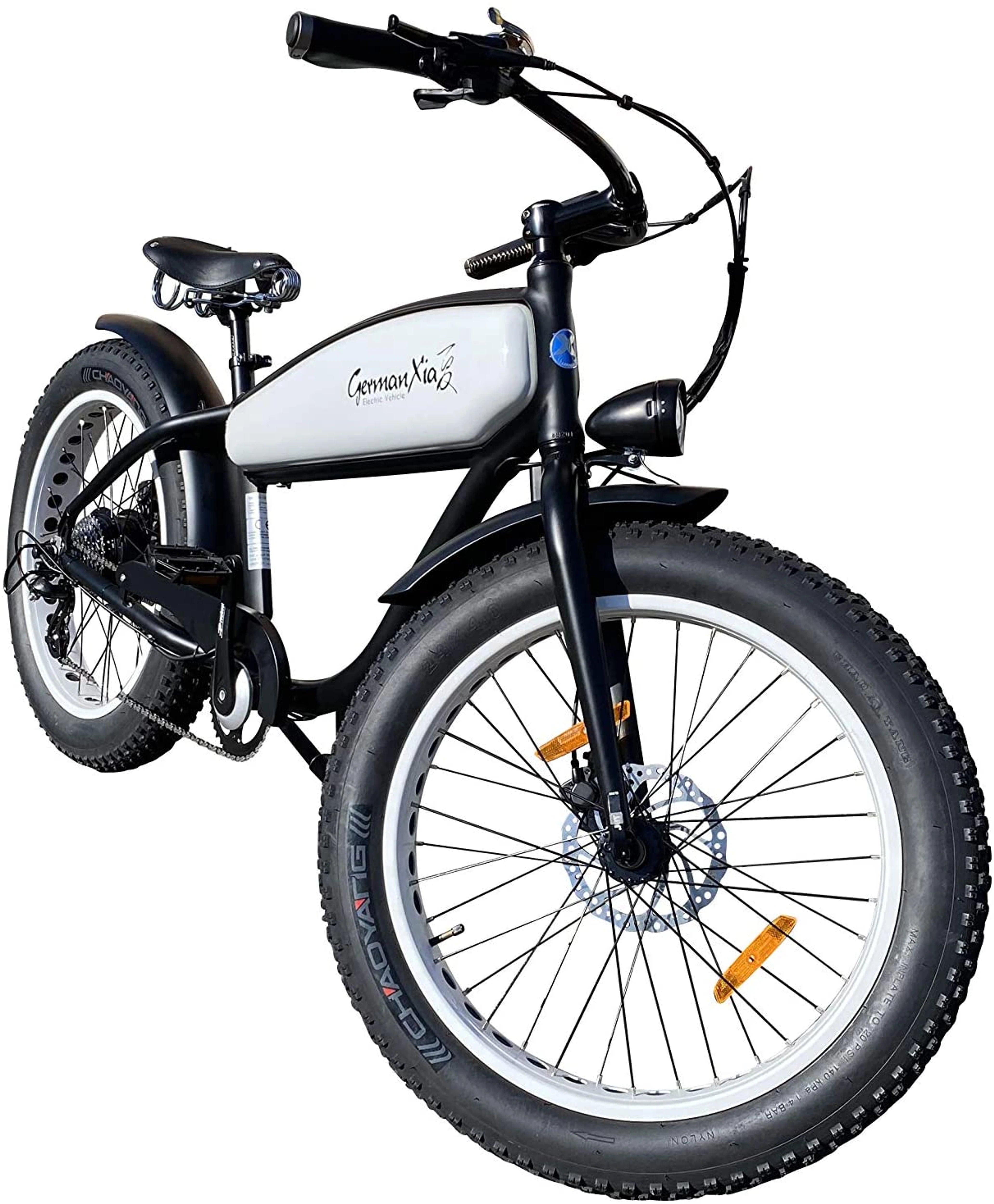 GermanXia Black Sinner E-Fatbike Chopper 26