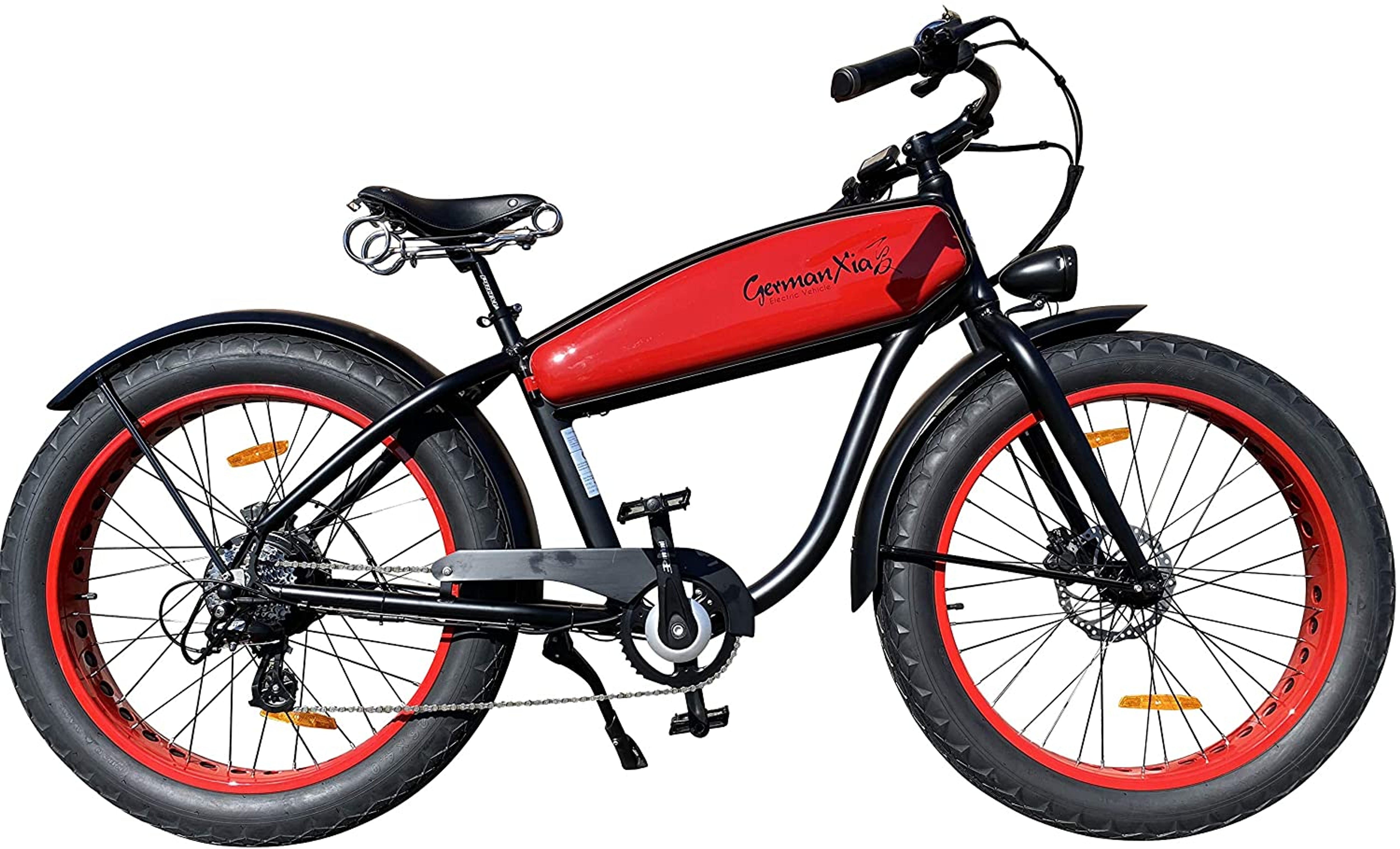 GermanXia Black Sinner E-Fatbike Chopper 26