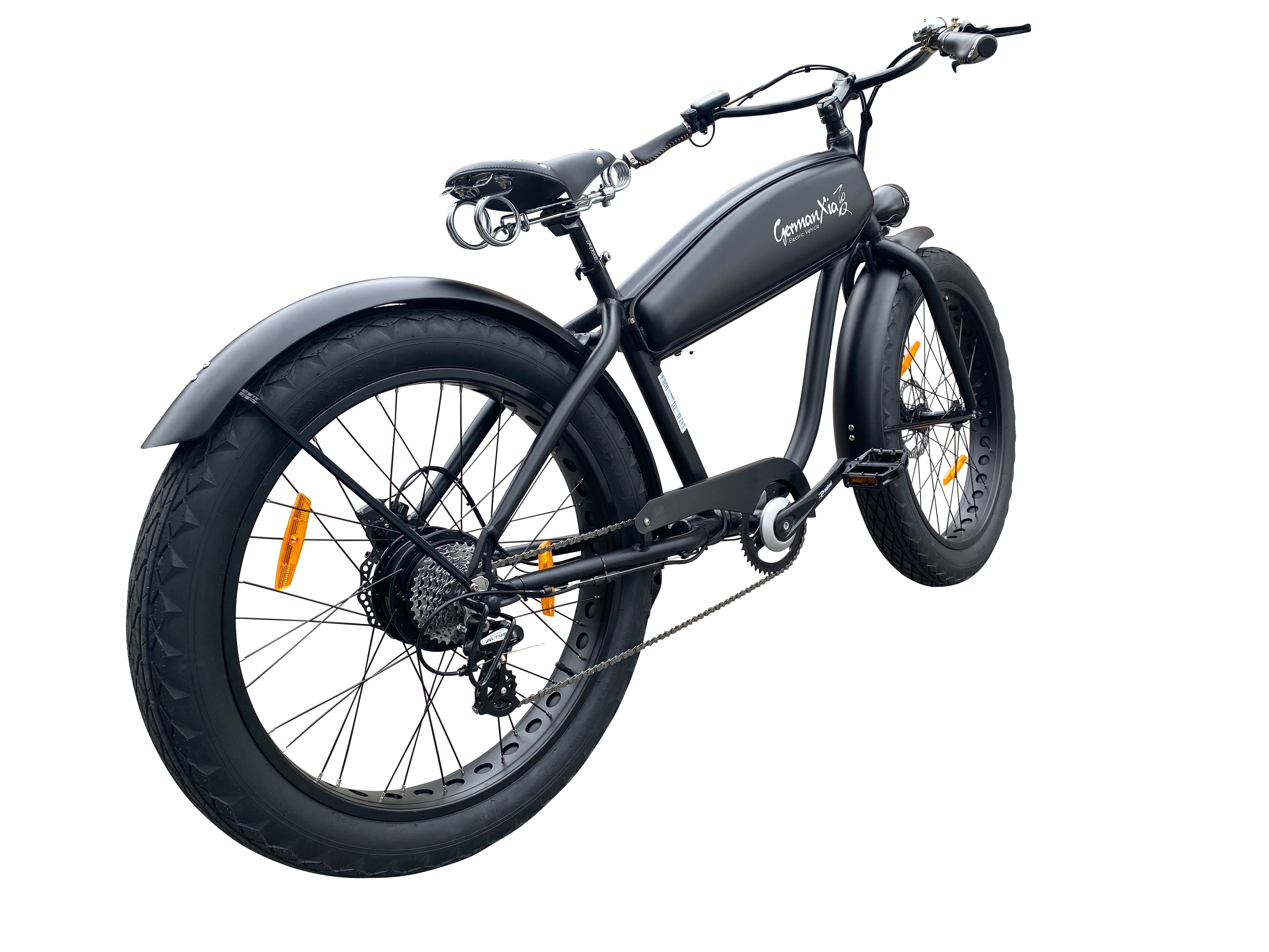 GermanXia Black Sinner E-Fatbike Chopper 26
