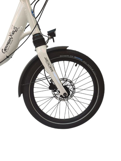 MOBILEMASTER P8K F/RT, Bosch Performance Line (65Nm), Kette, SHIMANO 8-Gang Nabenschaltung mit/ohne Rücktritt - E Bike Klapprad mit BOSCH Mittelmotor
