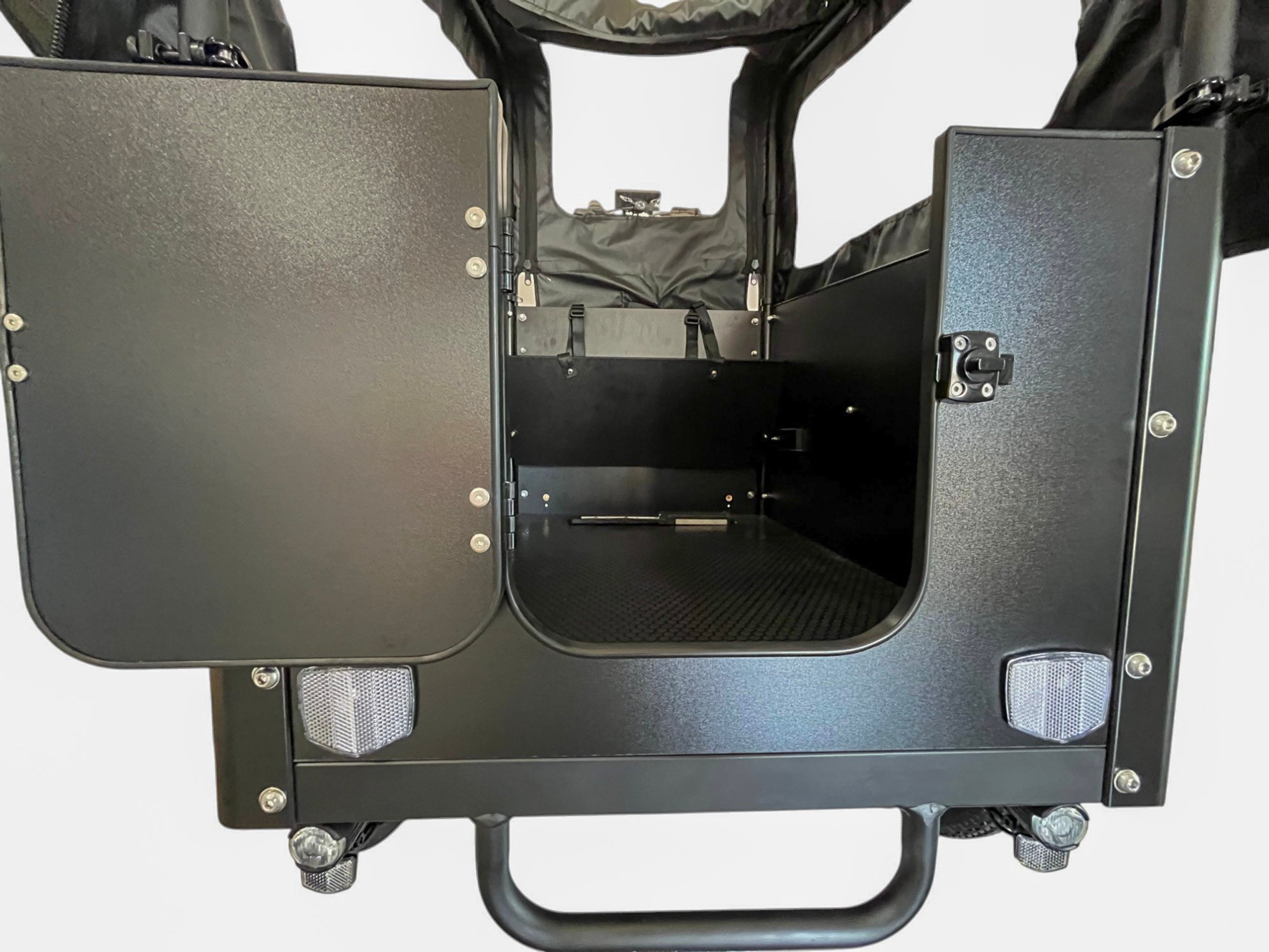 EcoMover Elektrodreirad Lastenrad Cargobike 26 Zoll 500Wh Akku