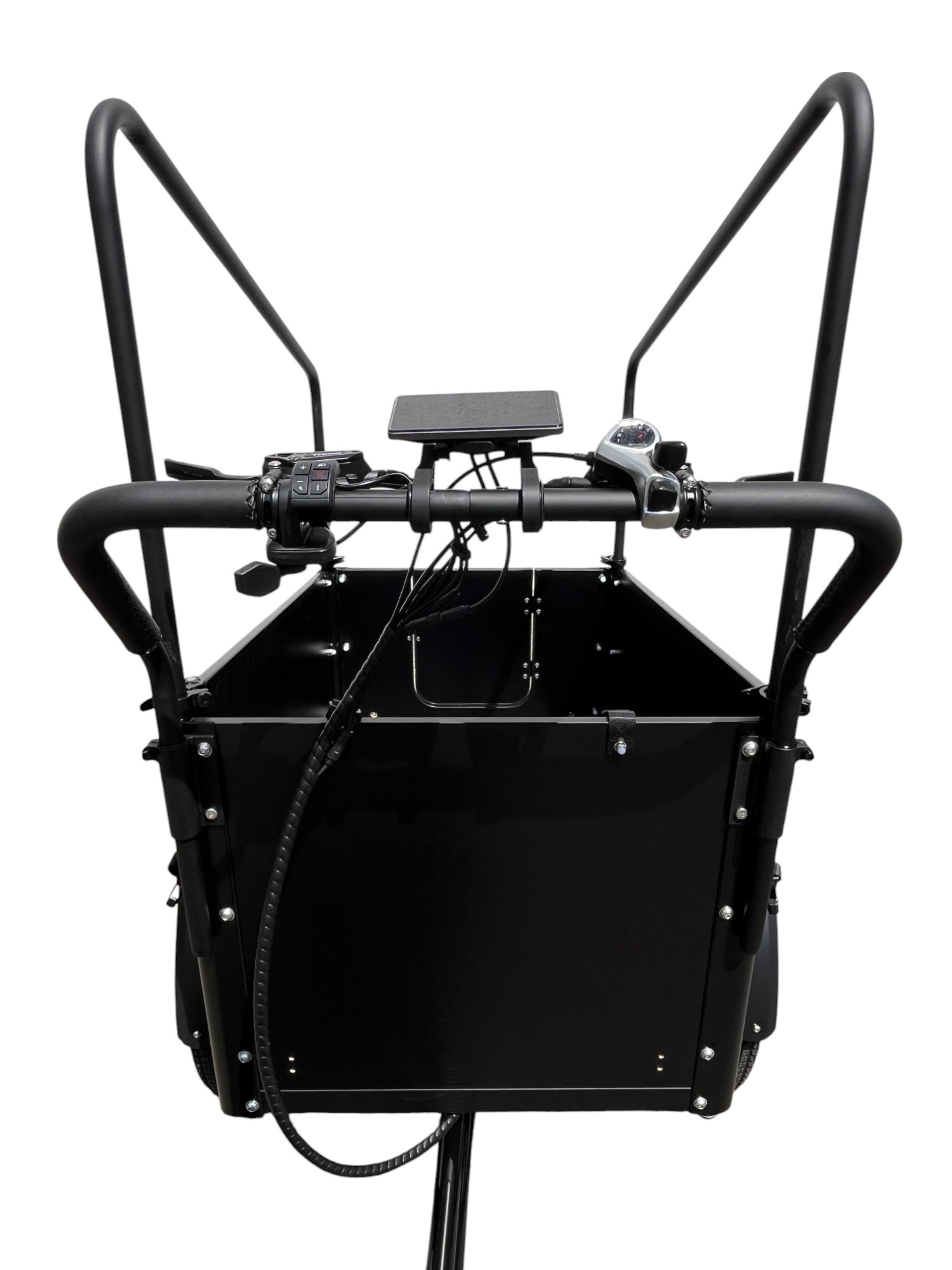 EcoMover Elektrodreirad Lastenrad Cargobike 26 Zoll 500Wh Akku