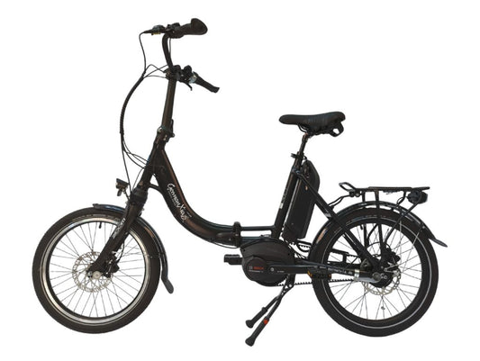 MOBILEMASTER P8K F SM, Bosch Performance Line Smart System (75Nm), Kettenantrieb, SHIMANO 8-Gang Nabenschaltung - E Bike Klapprad mit Bosch Mittelmotor