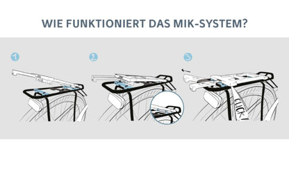 BASIL  Hinterradkorb auf dem Gepäckträger, schwarz