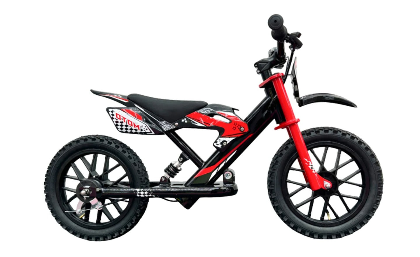 Voltino M14 Kinder Elektro Motorrad Laufrad 120W/24V, max. 6km/h oder 15 km/h, 14 Zoll